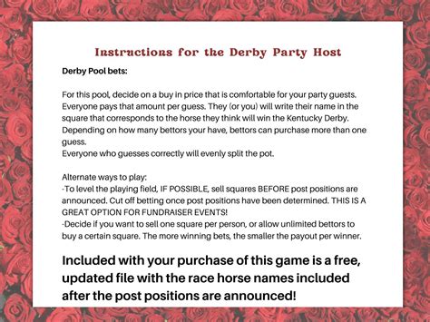kentucky derby party betting ideas